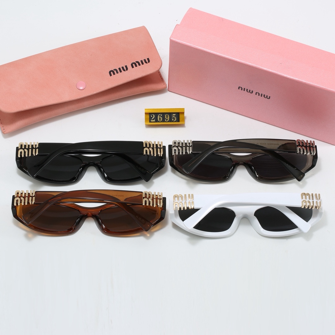 Miu Miu Vintage Oval Cat-Eye Sunglasses - KAIROO