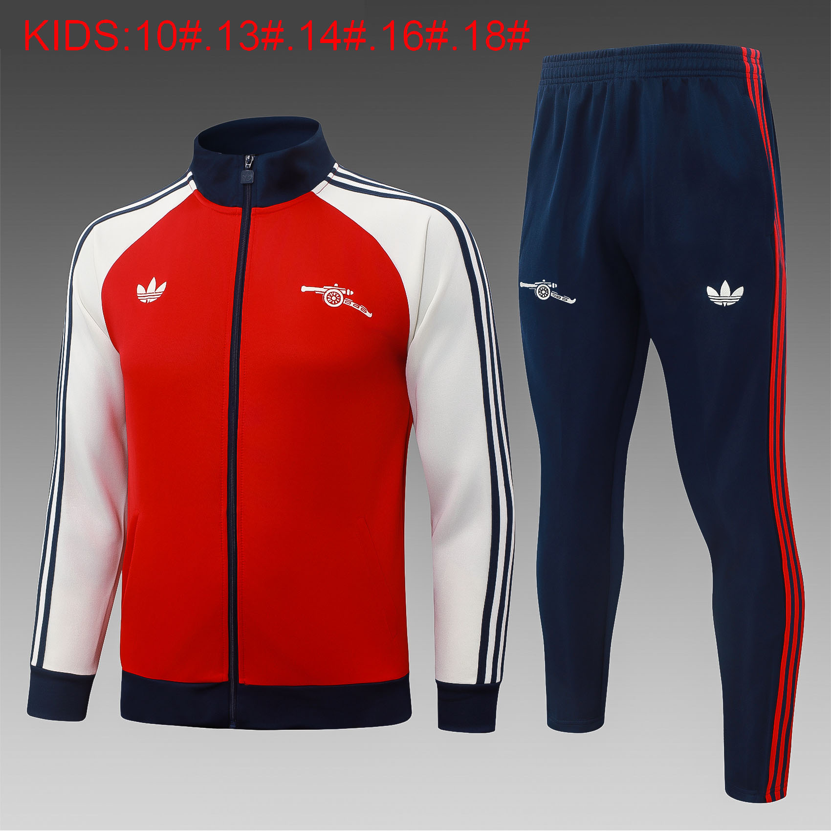 Arsenal Kids Training Suit 26/27 | Soc Jersey - Premium Football Jersey