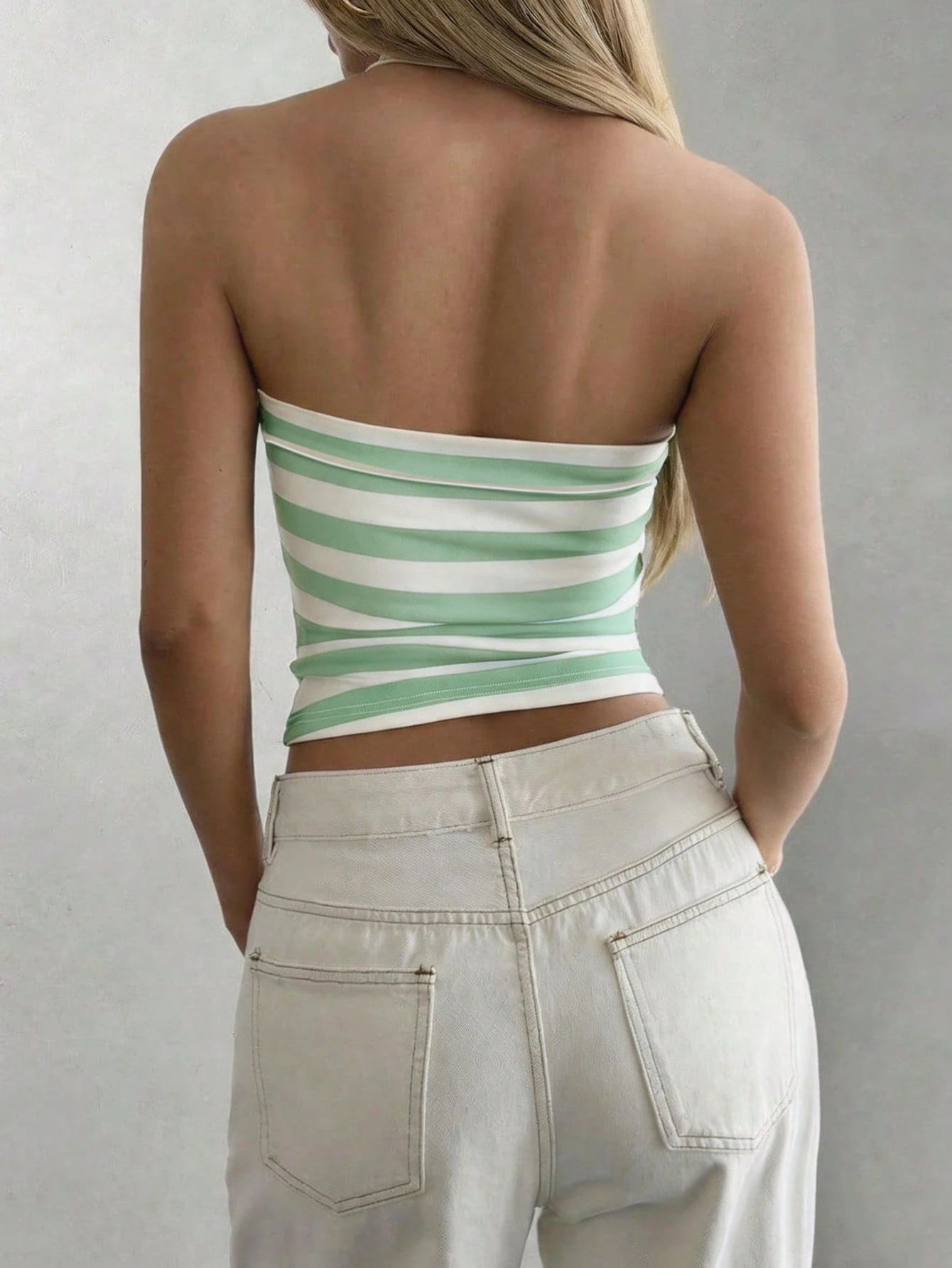 Women's Vintage Striped Slim Summer Camisole
