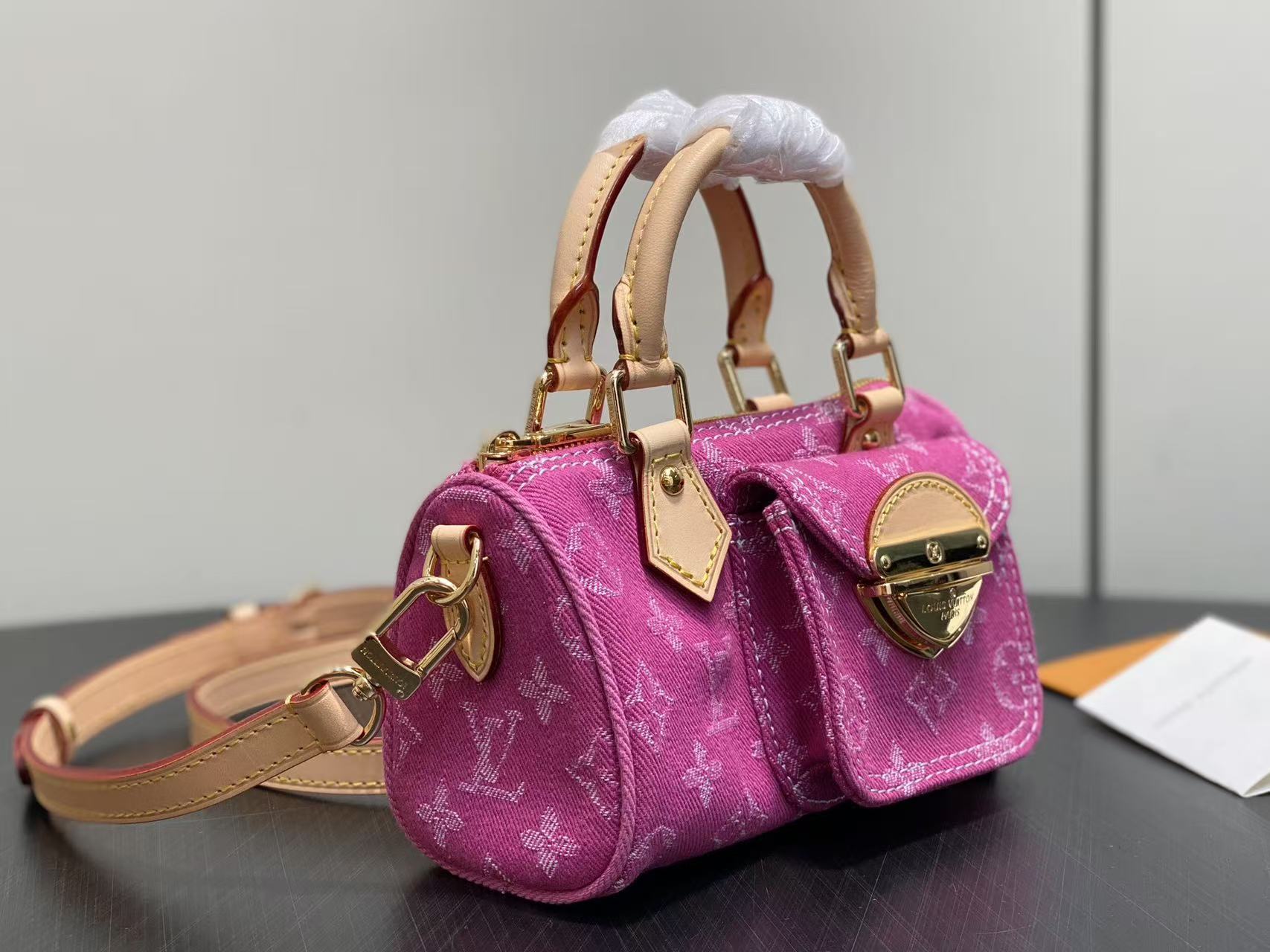 Louis Vuitton Speedy Pillow Bag NANO SPEEDY Handbag