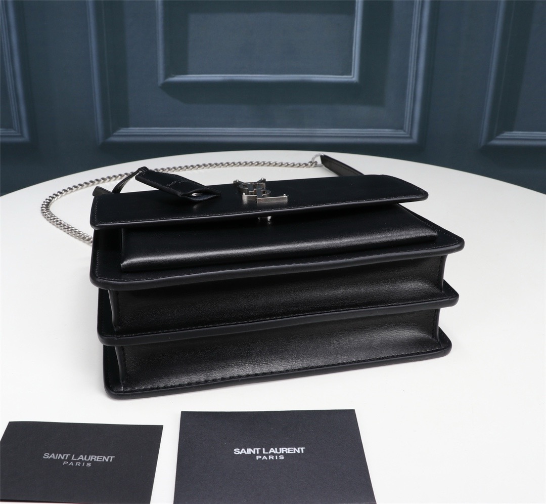 Saint Laurent YSL Medium SUNSET bag Smooth Leather bag