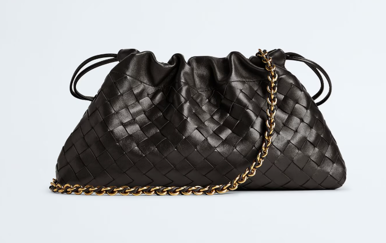 Bottega Veneta Dustbag Notte in Fondant Intrecciato leather