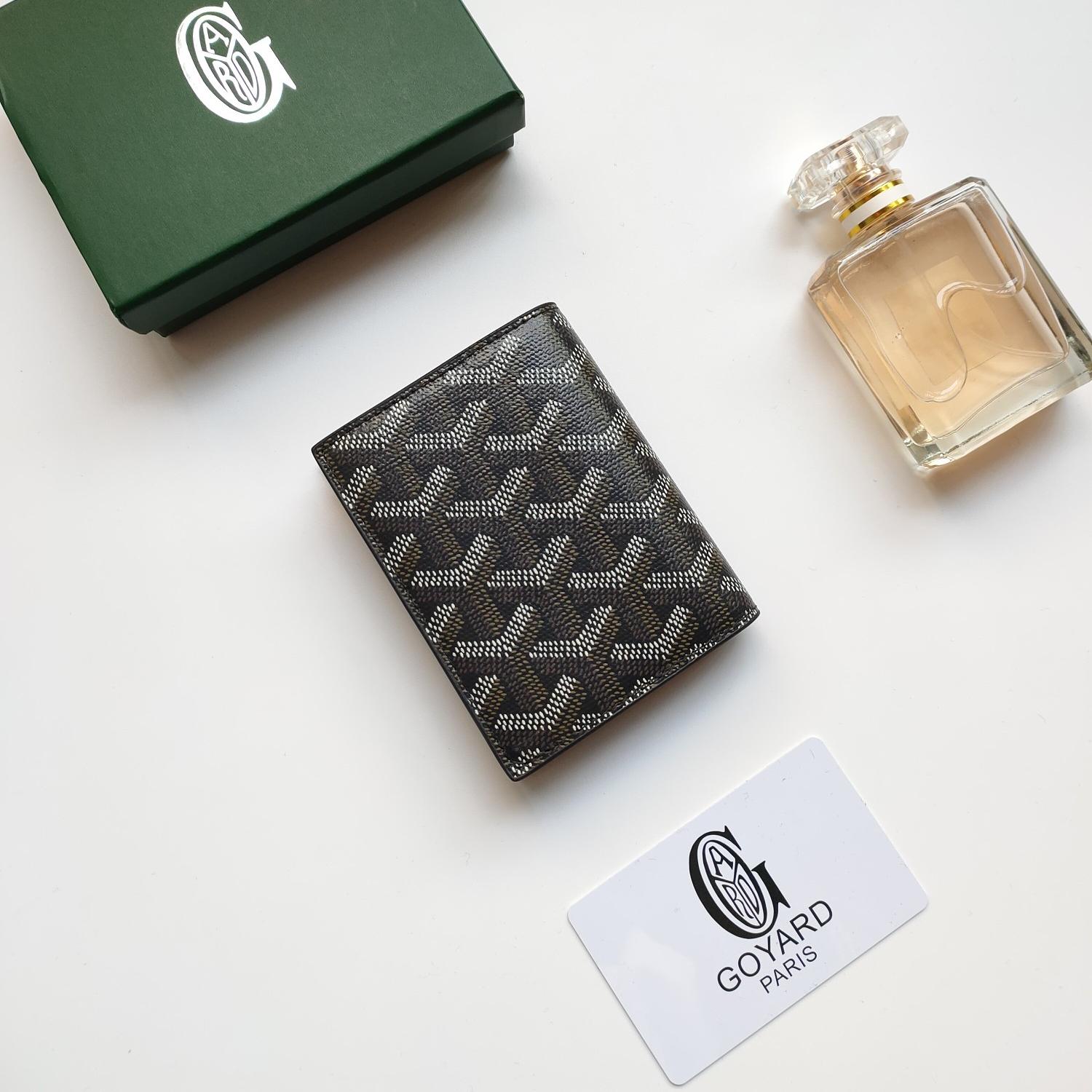 Goyard Saint-Marc Leather Card Holder wallet