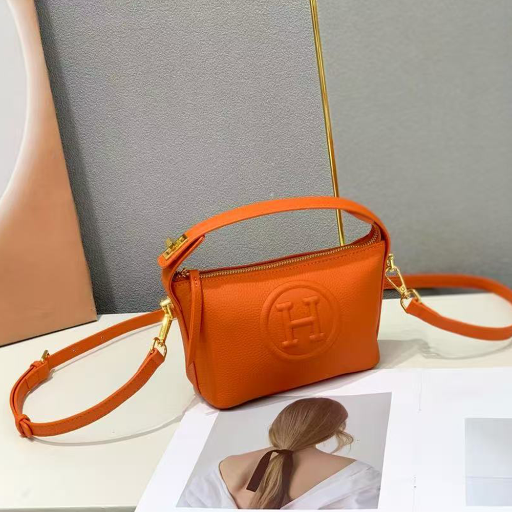 Hermes Bags H Embossed Crossbody Bag(Mirror Quality)