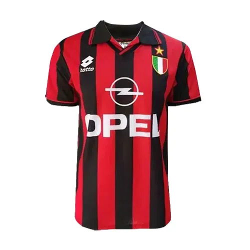 AC Milan BAGGIO #18 Retro Jersey Home  1996/97