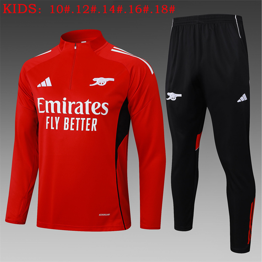 Arsenal Kids Training Suit 25/26 | Soc Jersey - Premium Football Jersey