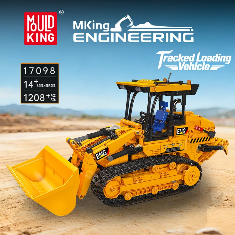 MOULD KING 17098 - Tracked Loader