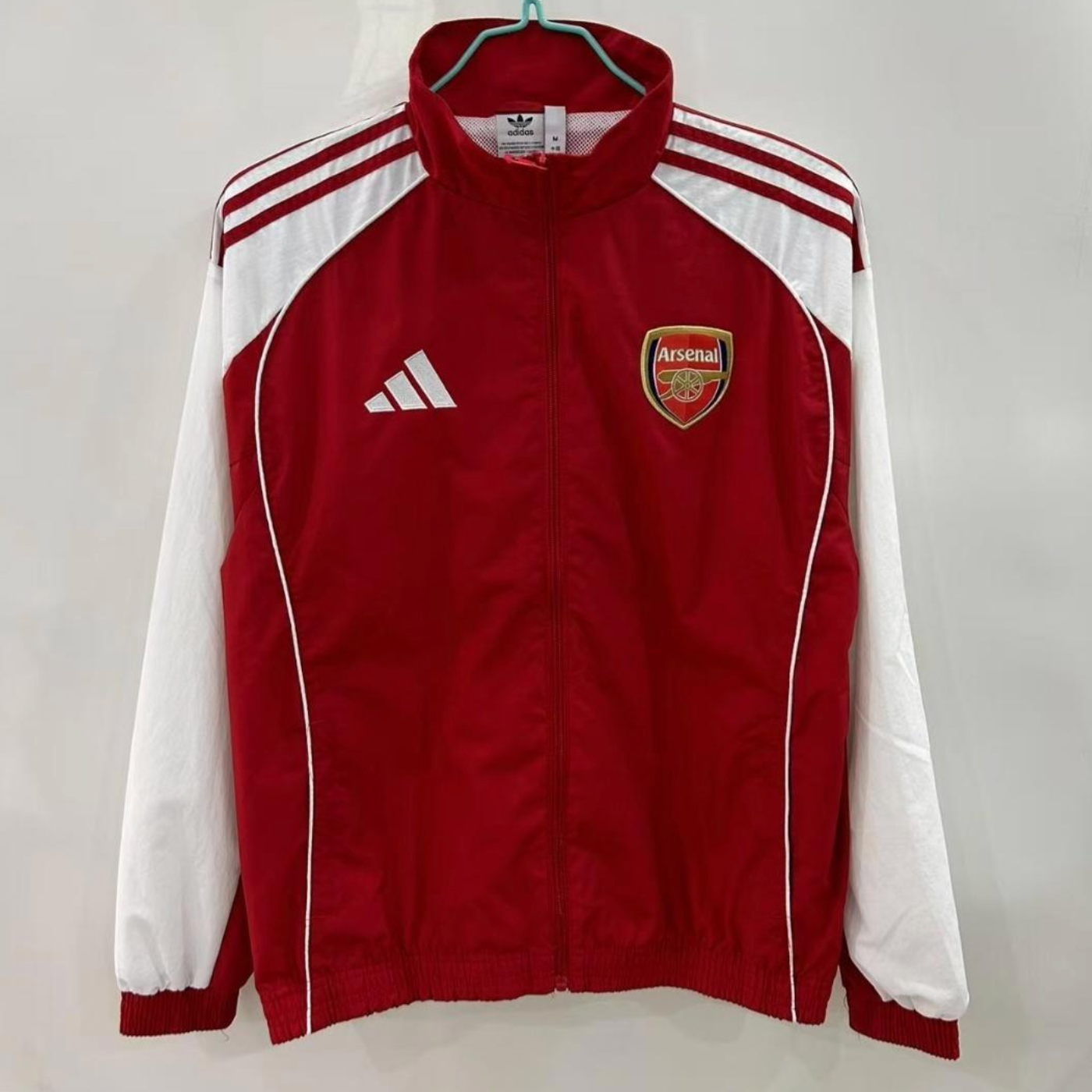25/26 Arsenal Red/White Windbreaker S-XXL