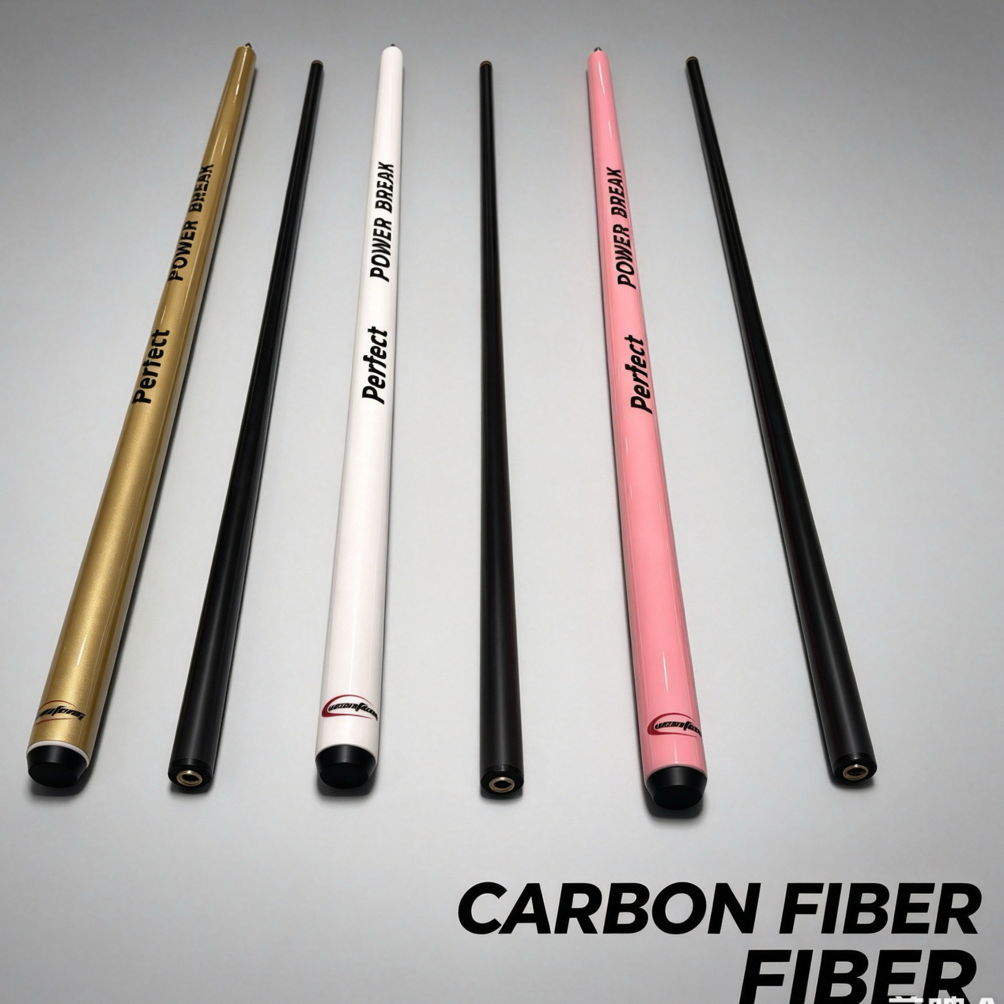 14mm Carbon Fiber Break Cue for 8-Ball & 9-Ball Competition