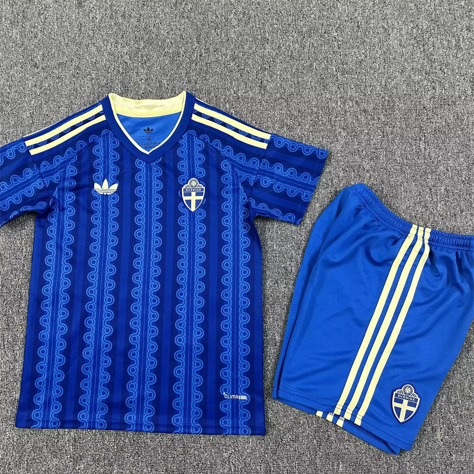 Kids Sweden 2026 Away Jersey
