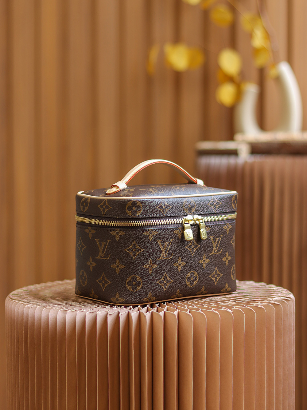 Louis Vuitton LV Nice Mini Toiletry Pouch M44495