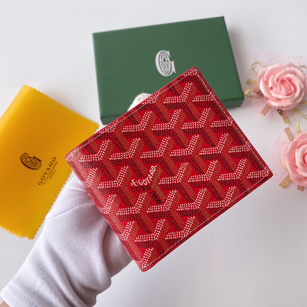Goyard Victoire Canvas&Leather Wallet card holder