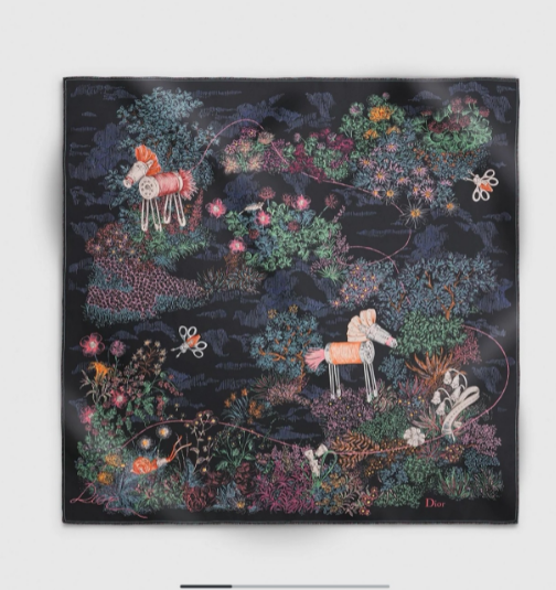 Christian Dior Silk Square 90cm