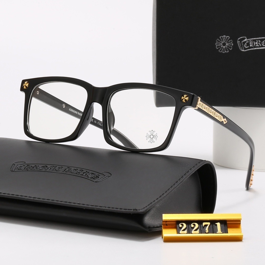Chrome Hearts VAGILANTE Classic 3D Cross Optical Glasses - KAIROO