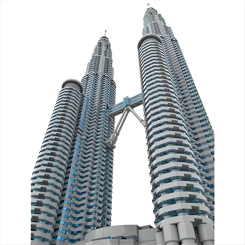 MOC 136651 - Petronas Towers 1:800 Scale