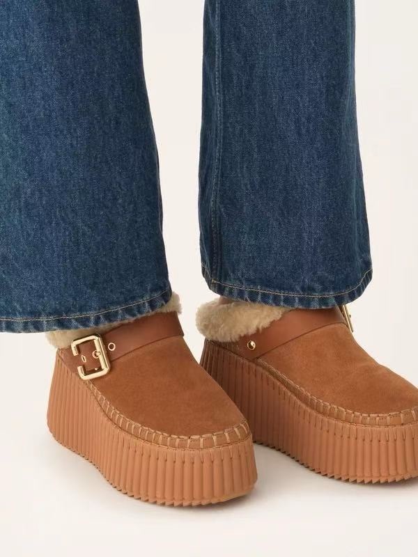 Chloe Nama Wedge Mule