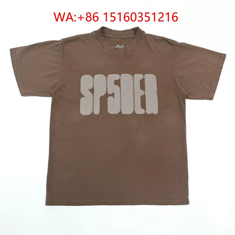 1:1 SP5DER WORLDWIDE T-shirt 01 Collection for men, Streetwear tee