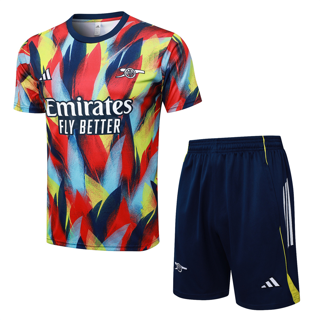 Arsenal Training Short sleeve Suit 25/26 | Soc Jersey - Premium Football Jersey