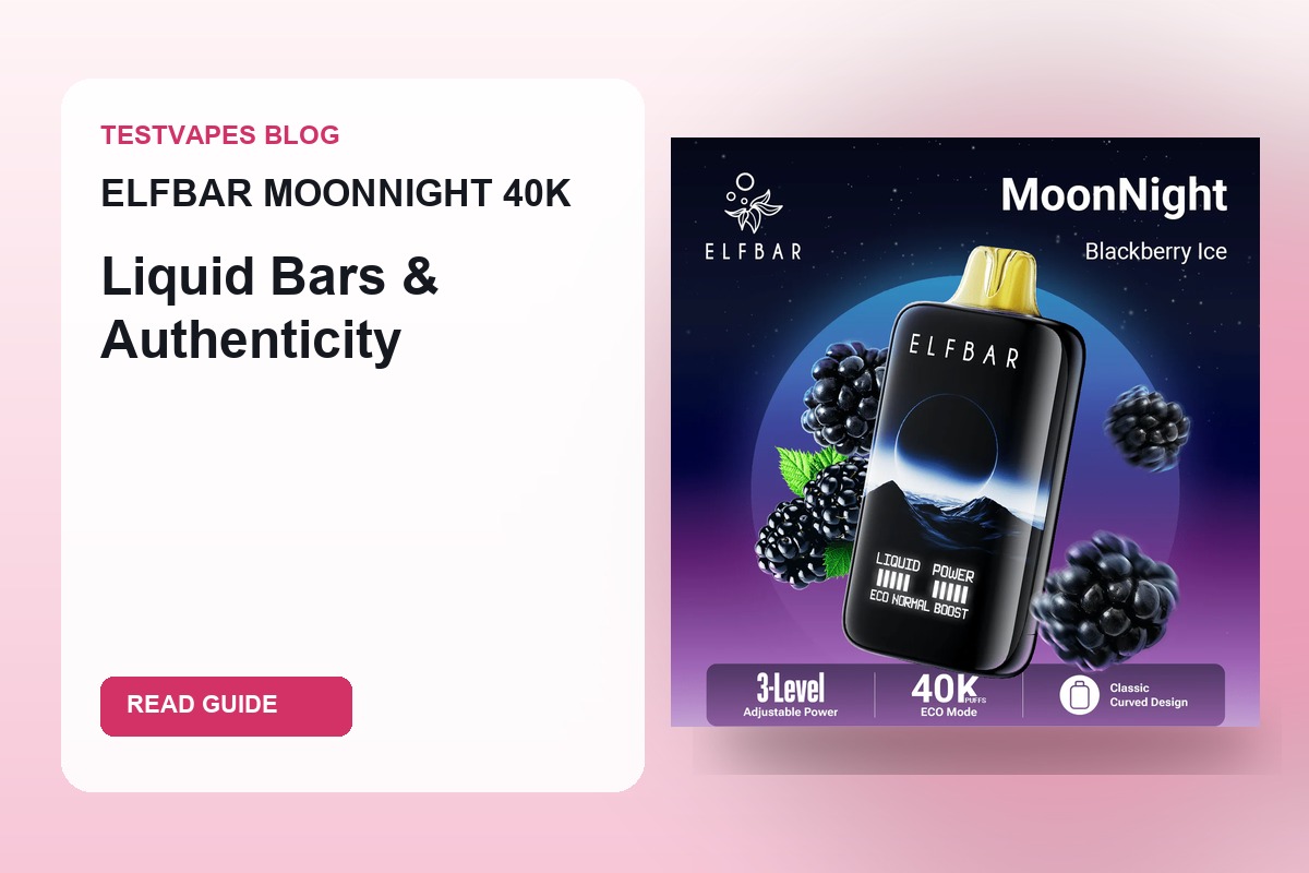 ELFBAR MoonNight 40K liquid bars article cover