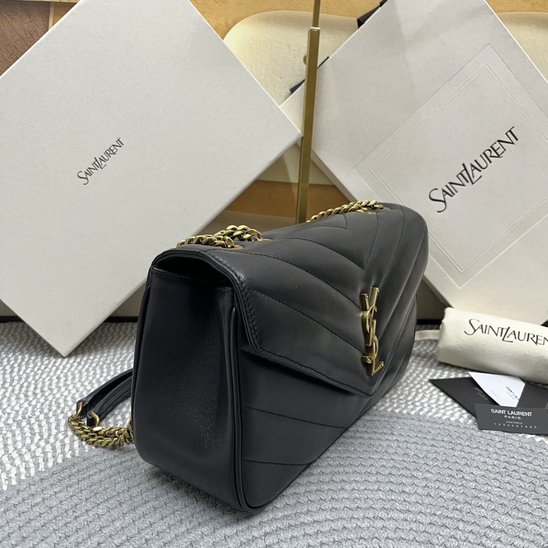 Saint Laurent Bags YSL LOULOU Medium Bag in Quilted Lambskin