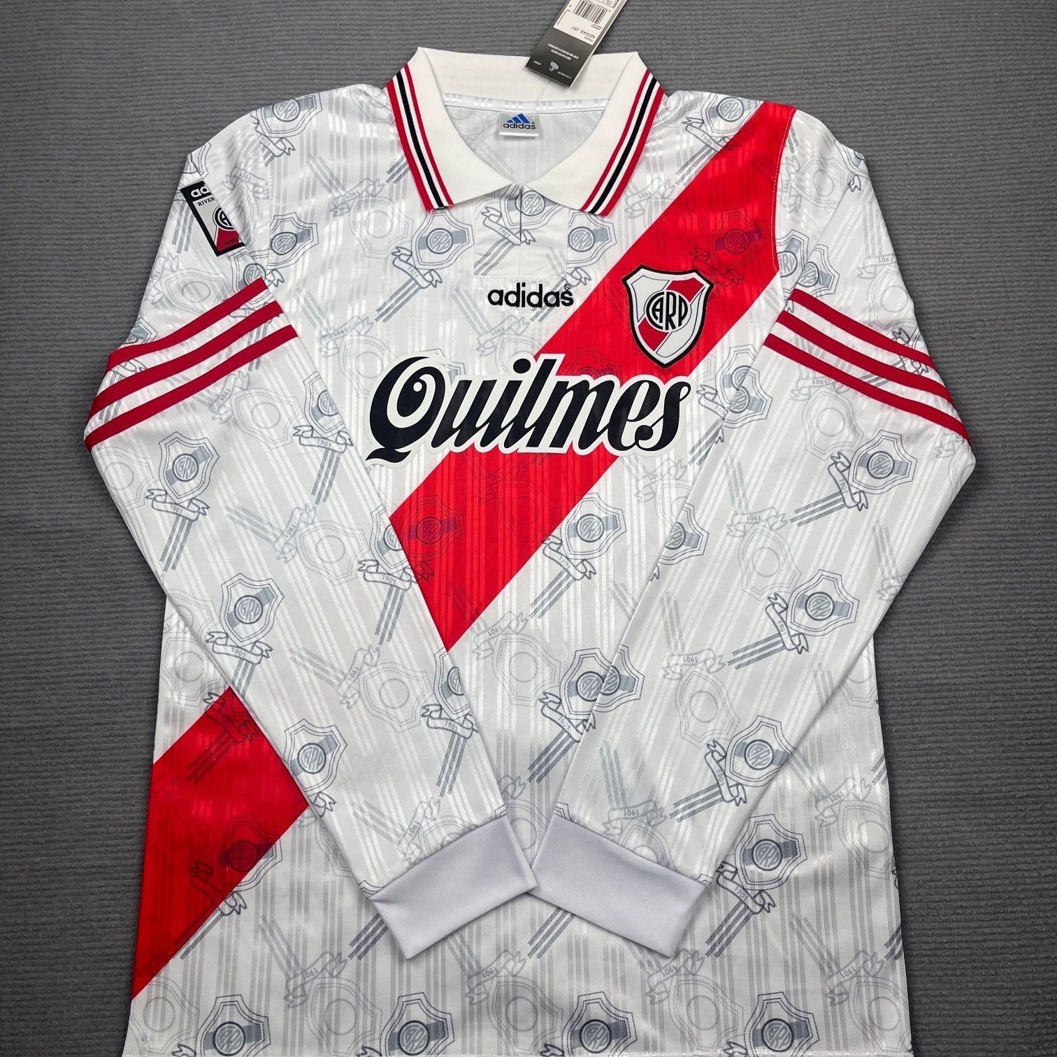 Riverbed home retro long sleeved jersey 96/97