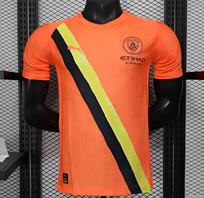 Player Version 25/26 KIDSUPER x MANCHESTER CITY Orange Jersey S-2XL
