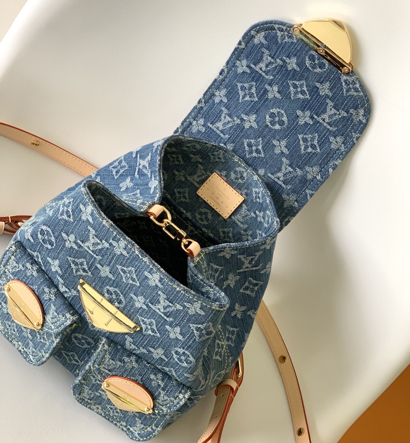 Louis Vuitton LV VENICE Denim Backpack
