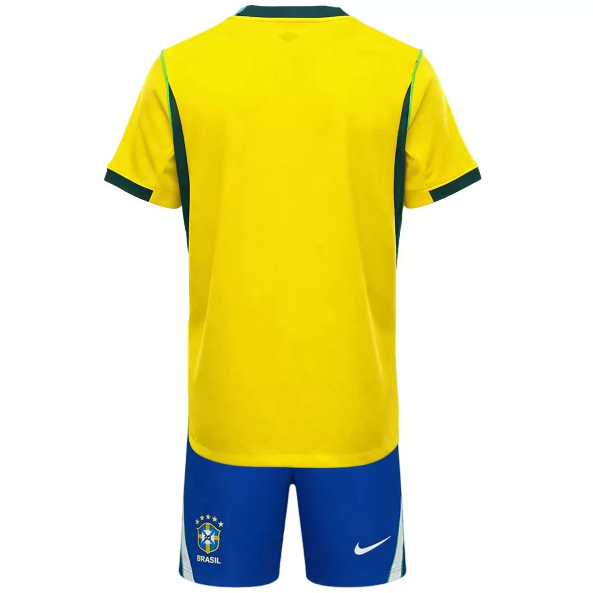 Kids Brazil Home Jersey Suit World Cup 2026