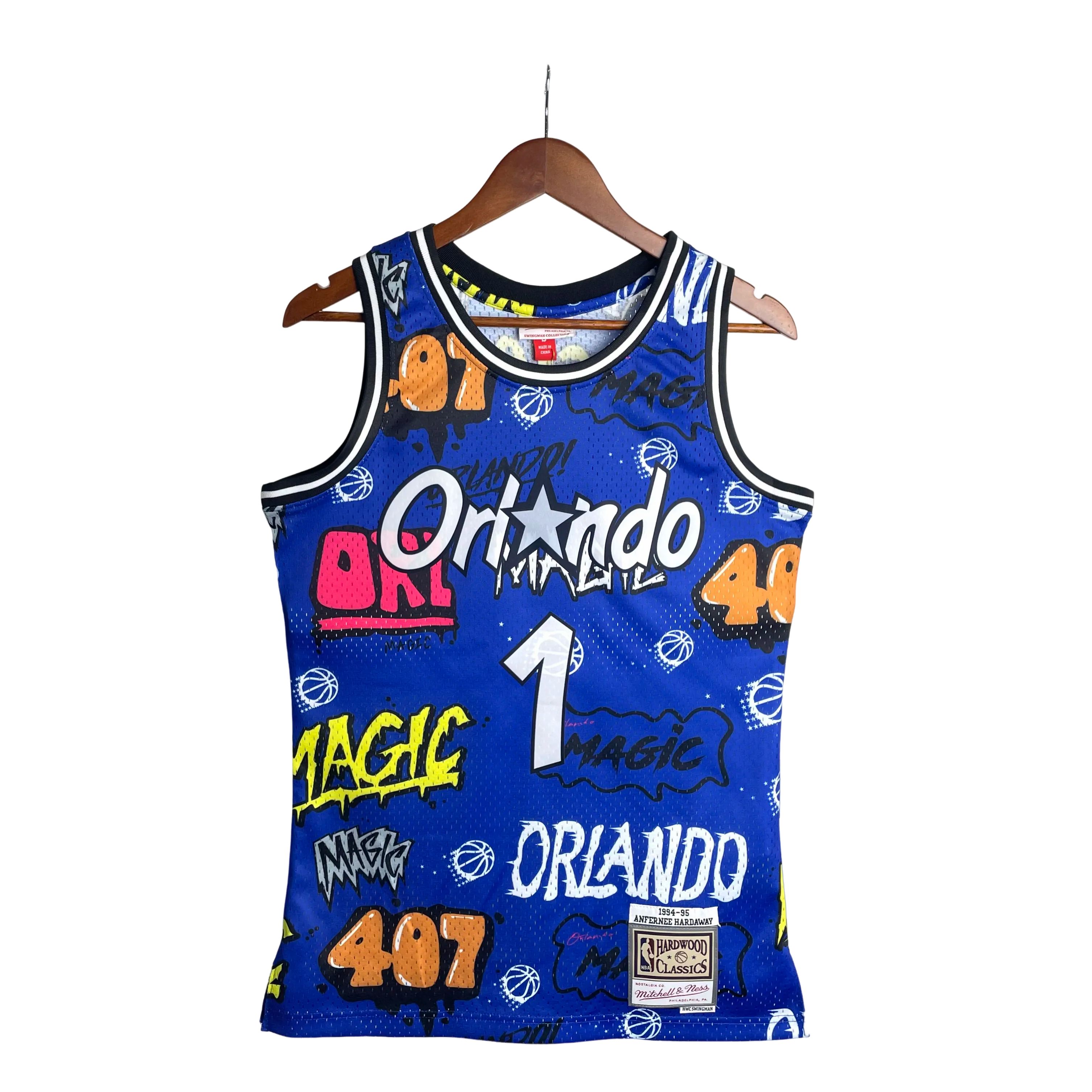 MN Heat Press Retro: SW Magic 94/95 Season Graffiti