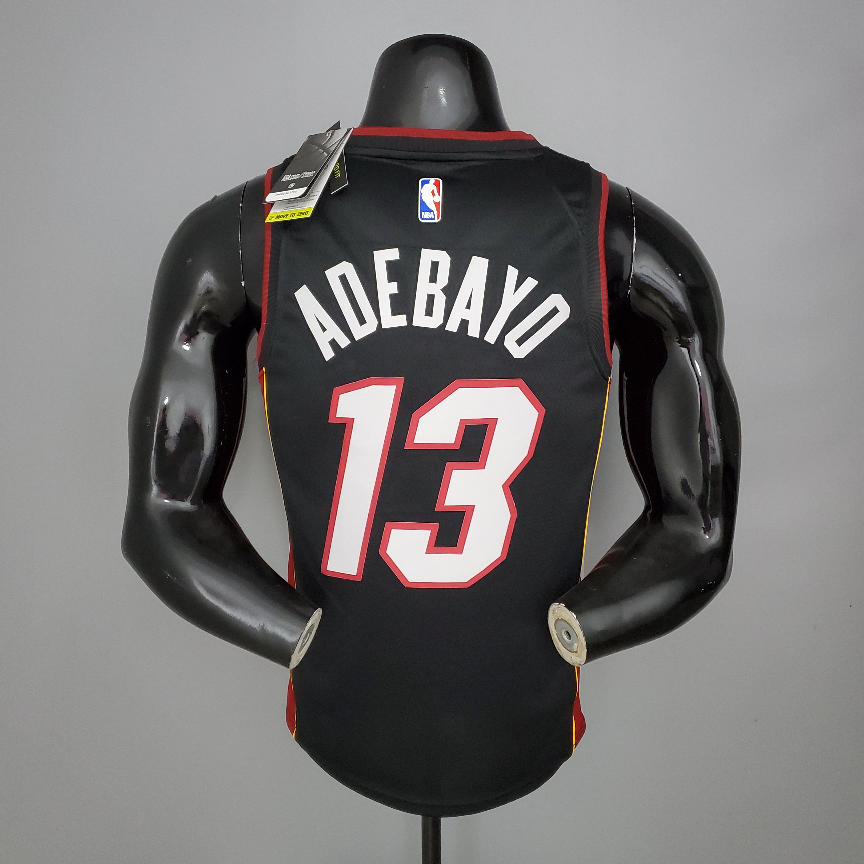 Bam Adebayo Miami Heat Swingman Jersey Black