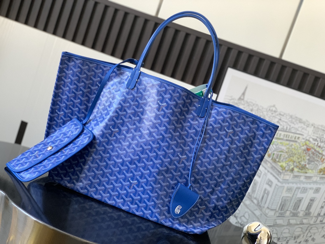 Goyard Saint Louis GM Tote in Sky blue