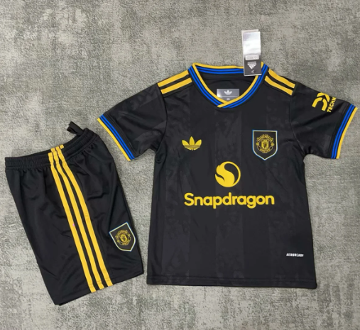 Kids Man United 25/26 Third Kit 16-28
