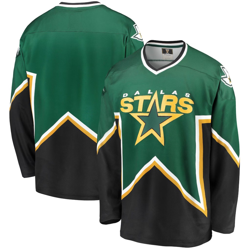 Custom Dallas Stars adidas Classic style jersey Minnesota North Stars Fanatics Green Premier Breakaway Heritage Blank Jersey