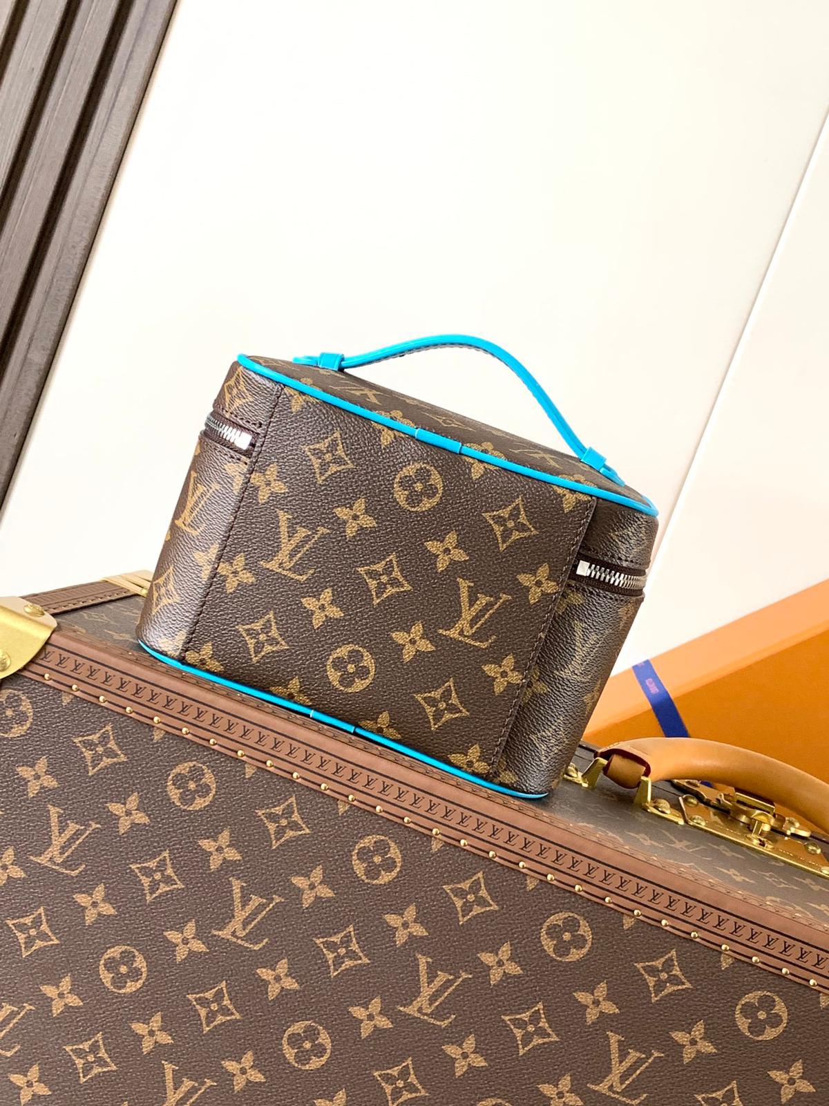 Louis Vuitton LV Makeup Box Nice Mini Pondichery Pink M12650