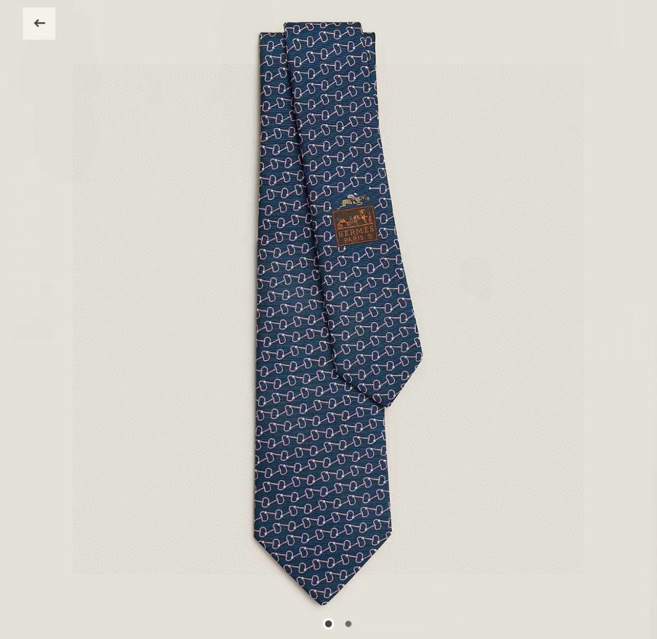 Hermes Men's Neck Tie