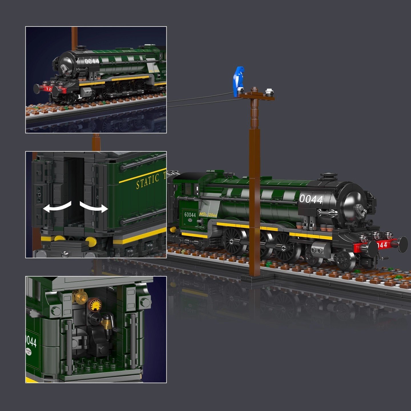 MOULD KING 12044 - Flying Scotsman