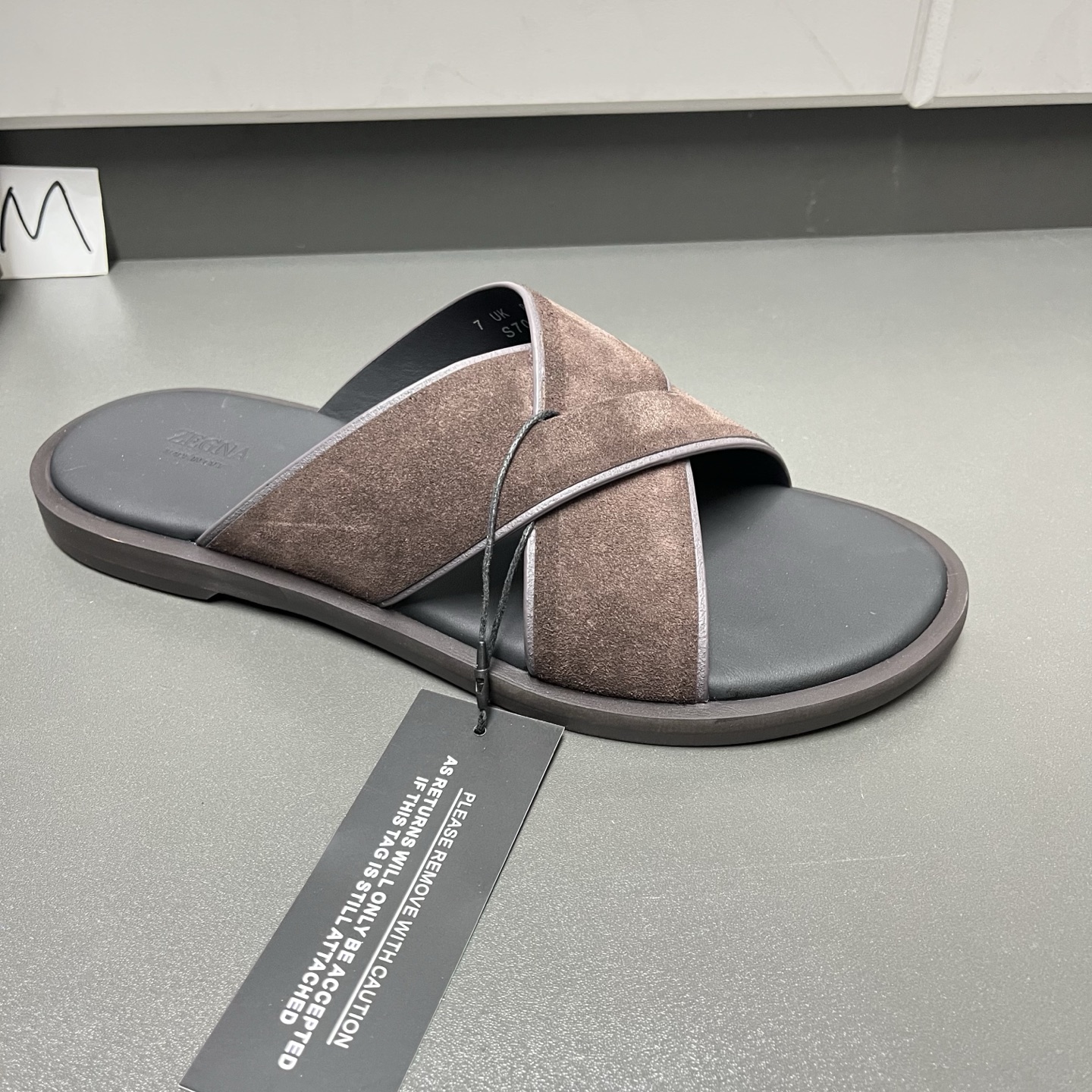 Zegna Men's Suede Mules
