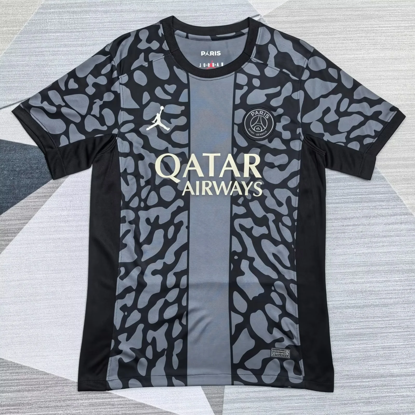 2023-24 Paris third Away  Black Fans Football Shirt 1:1 Thai Quality