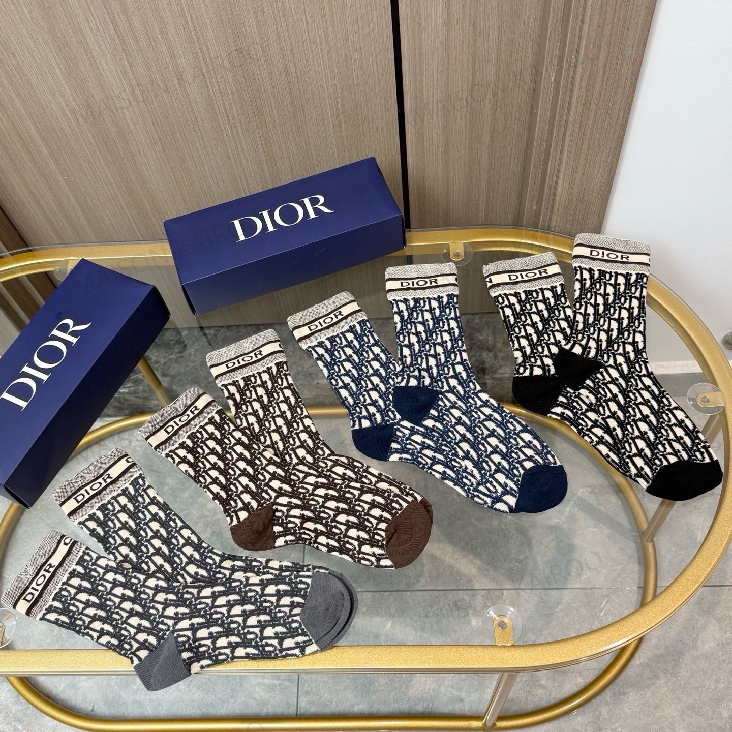 Dior Socks 4-Pack - KAIROO