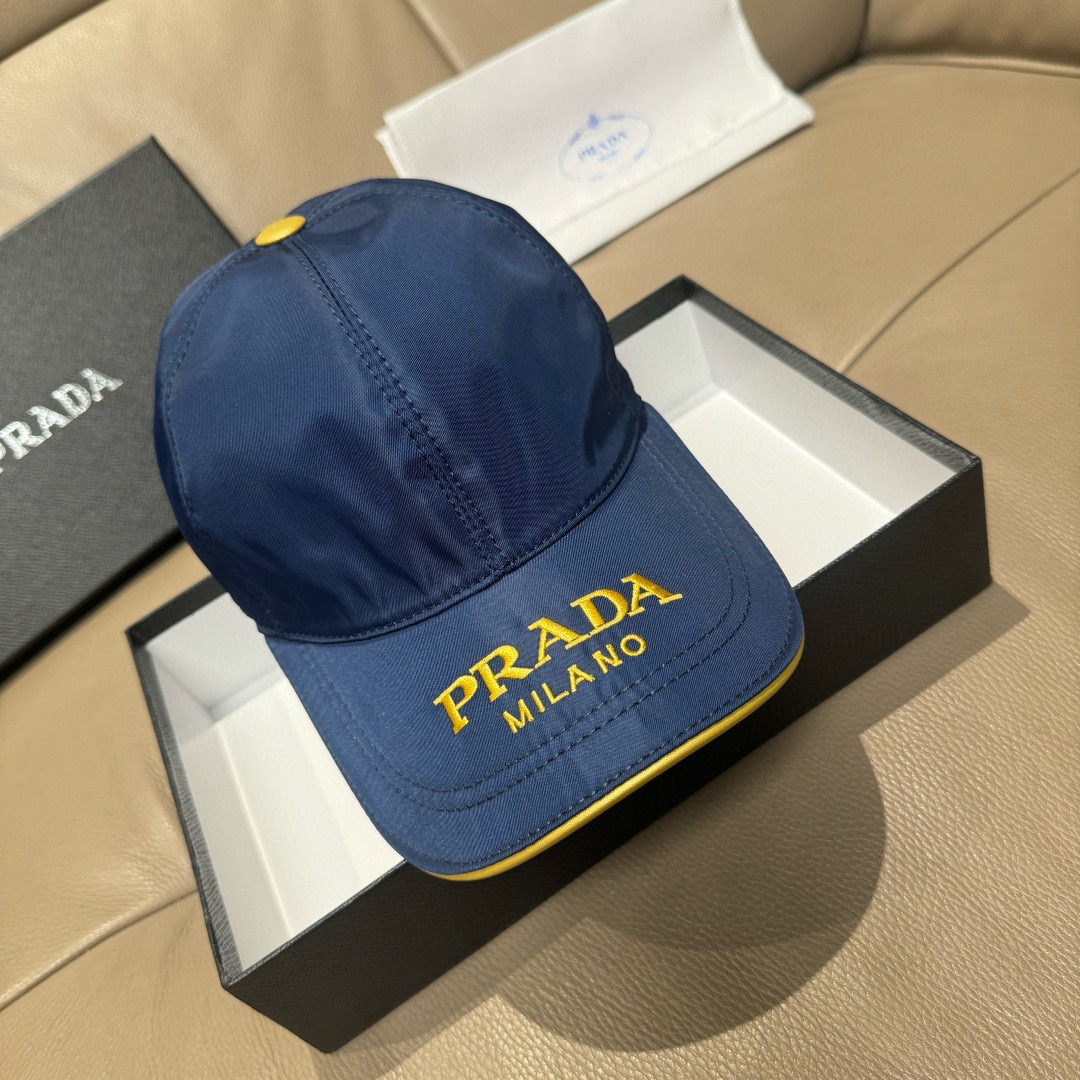Prada Re-nylon Baseball Cap