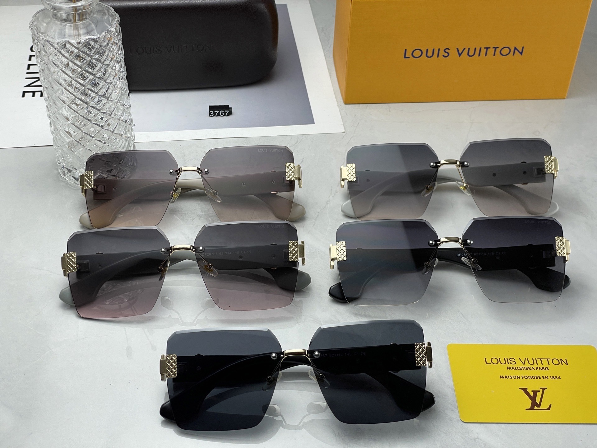 Louis Vuitton LV Jewel Square Sunglasses Top quality - KAIROO