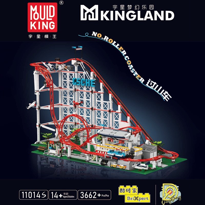 MOULD KING 11014S – Rolle Coaster