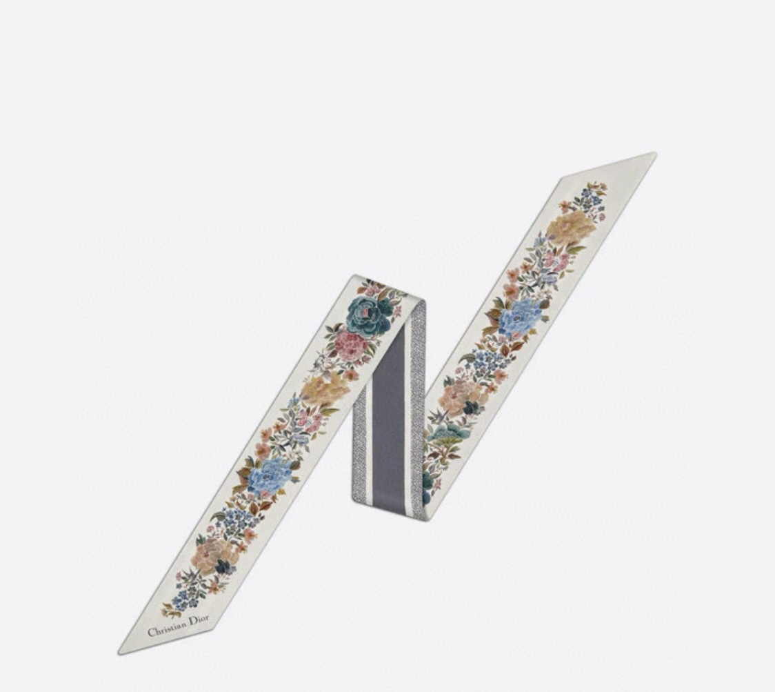 Dior Printed MITZAH Twilly