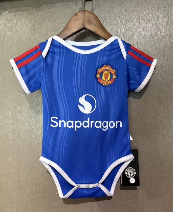 Manchester United Away Baby Jersey 26/27 | Soc Jersey - Premium Football Jersey