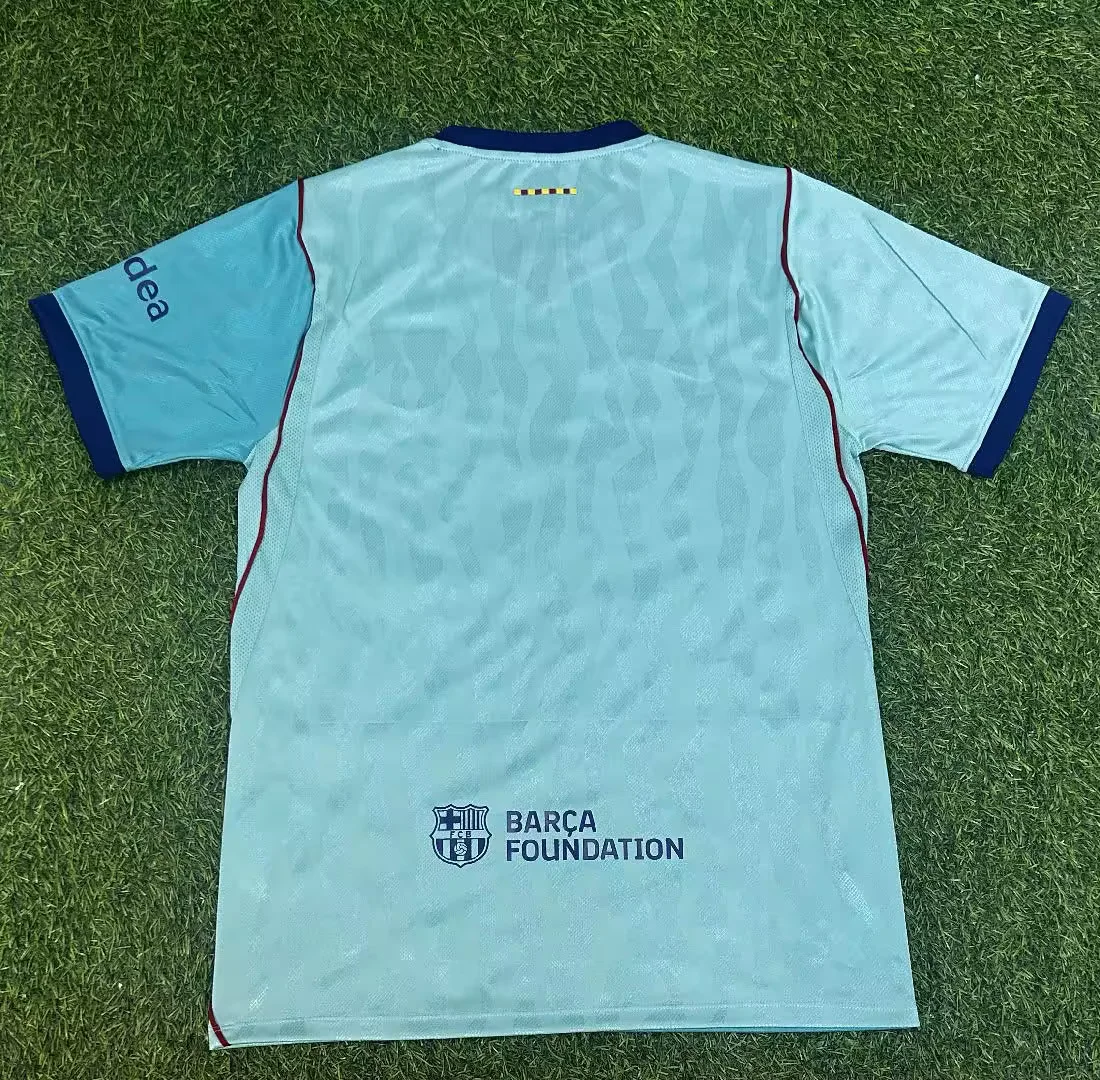 2026/2027 Barcelona Away Blue Fans Football Shirt 1:1 Thai Quality