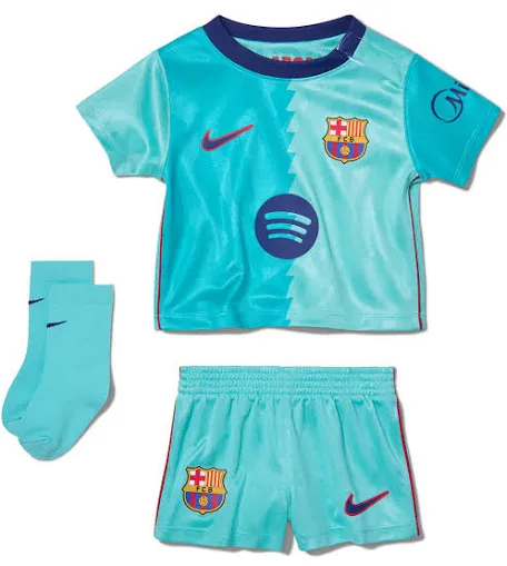 kids Barcelona Third Suit & Socks 26/27 | Soc Jersey - Premium Football Jersey