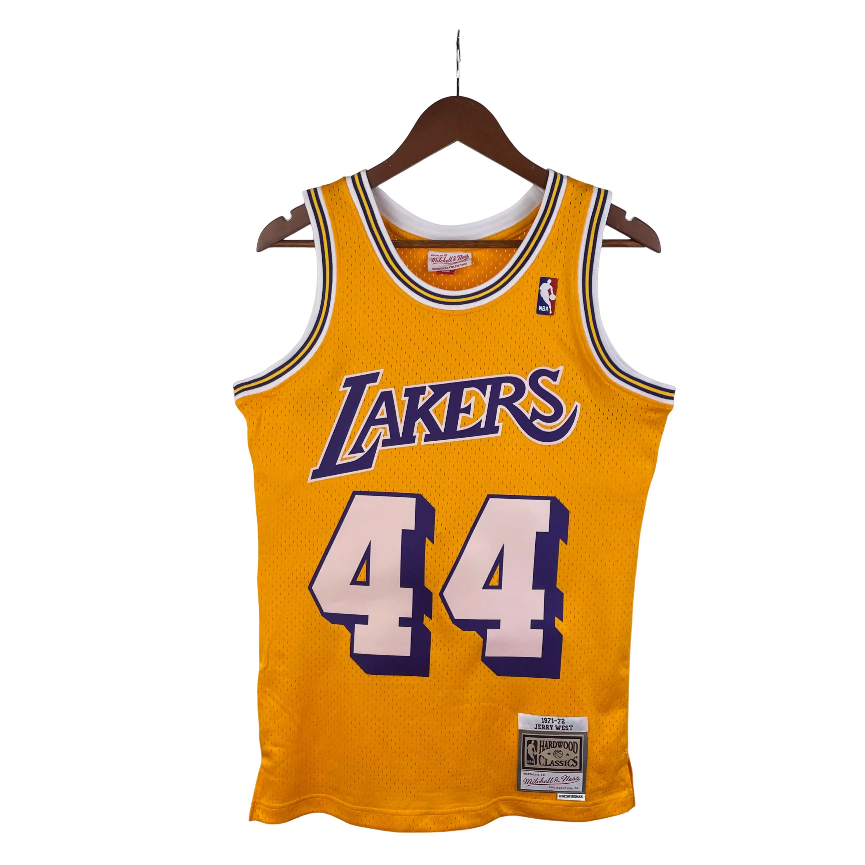 MN Heat Pressed Vintage : SW Lakers' 71/72 Season No.44 West
