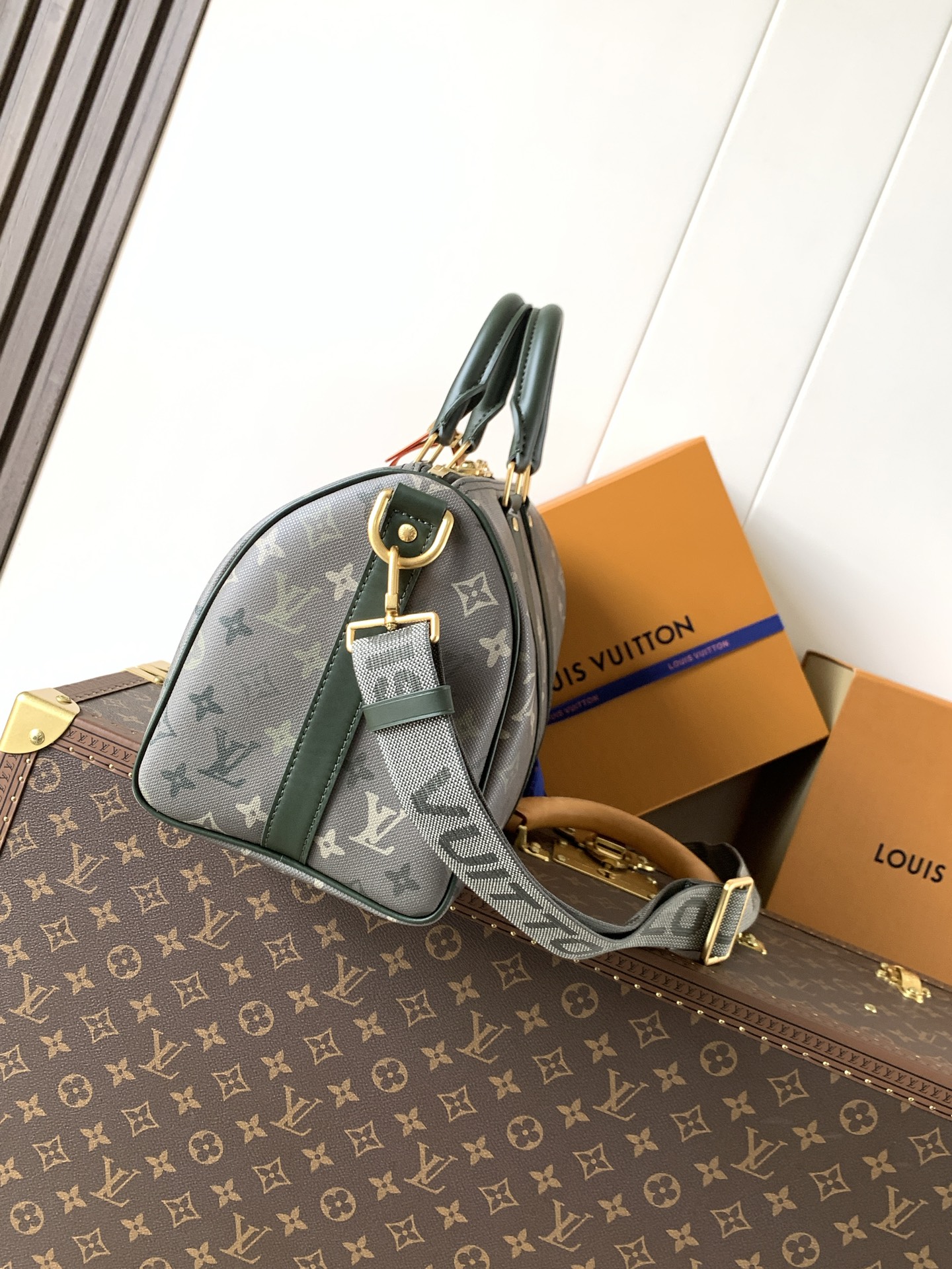 LV Louis Vuitton M27054 Keepall Bandoulière 35