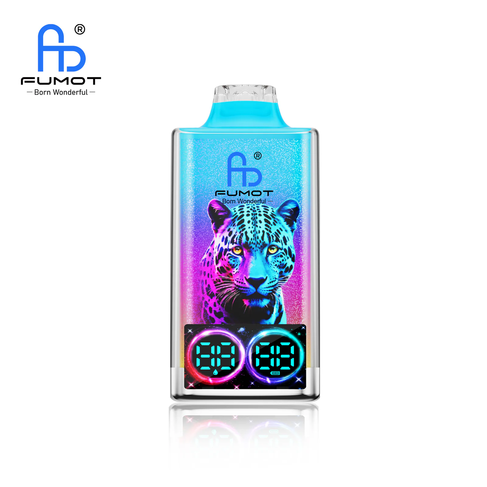 FUMOT Leopard 40K Disposable Vape – Black Dragon Ice - Vaba Vape-Shop