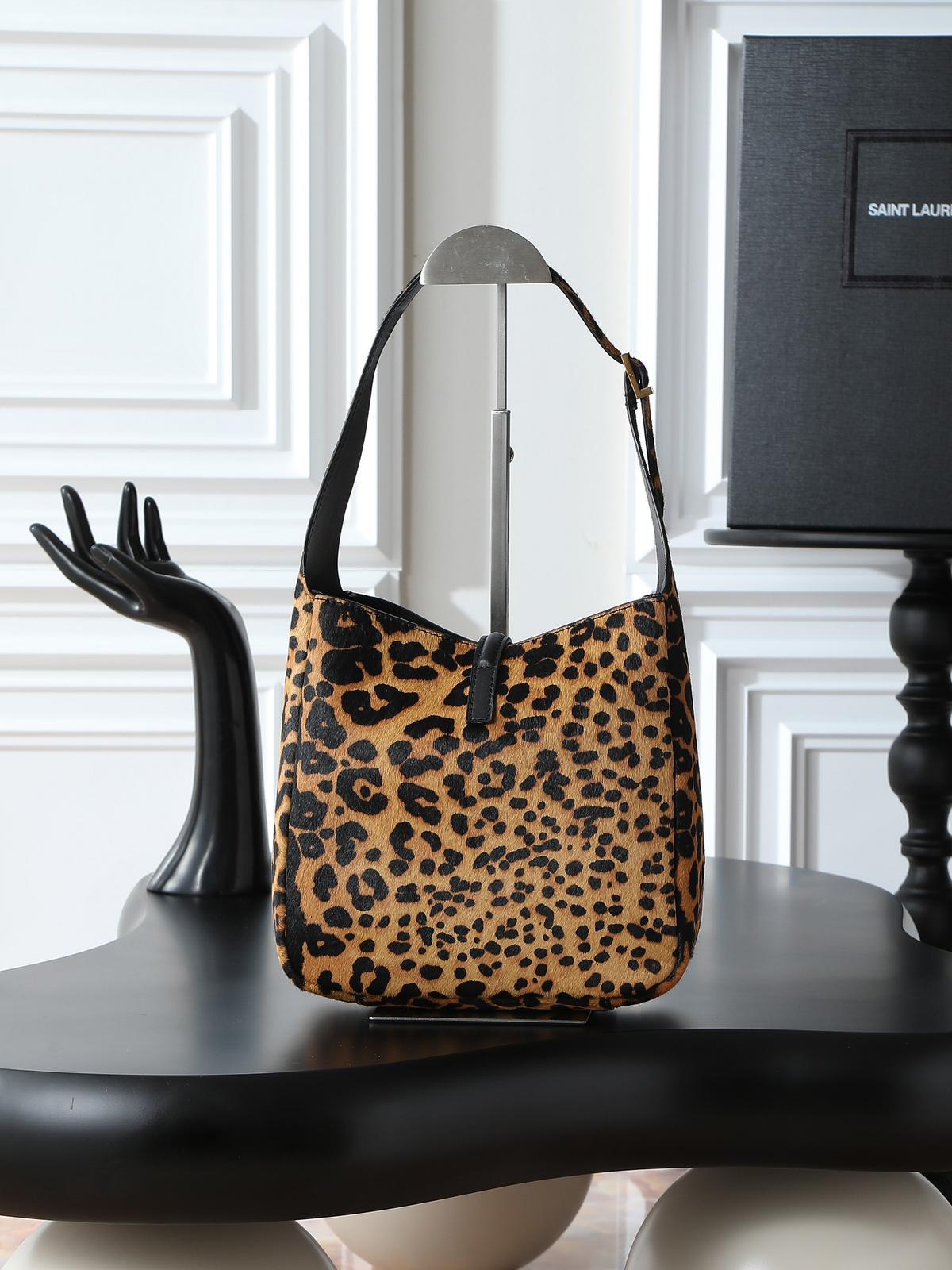 YSL Saint Laurent leopard crossbody bag